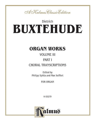 Book cover for Organ Works, Volume 3