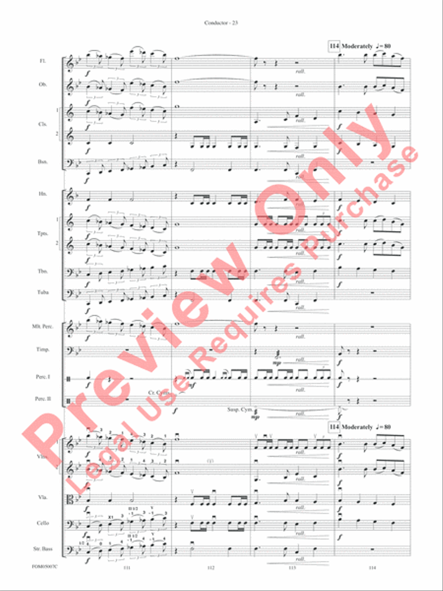 Selections from Star Wars: Episode III Revenge of the Sith Full Orchestra scores gallery preview page 26