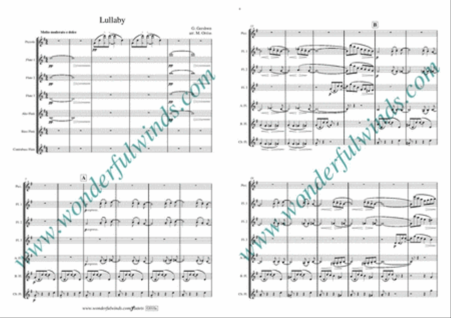 Lullaby Lullaby Orchestra scores gallery preview page 2