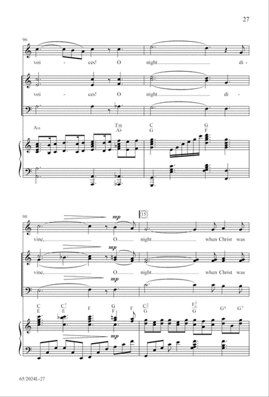 Child of Hope 3-Part scores gallery preview page 28
