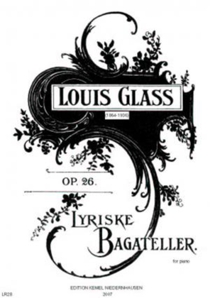 Book cover for Lyriske bagateller