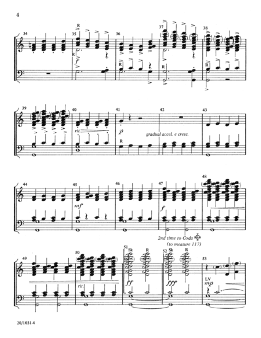 Jubilee Jubilee 5-Octaves scores gallery preview page 4