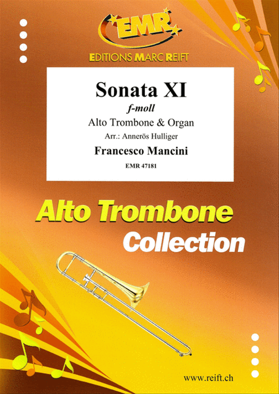 Sonata XI Sonata XI Trombone scores gallery preview page 1