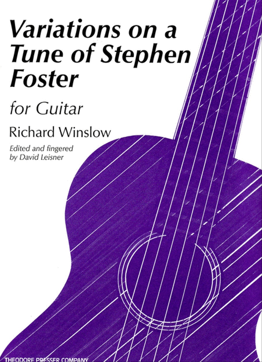Variations on a Tune of Stephen Foster Chamber Music scores gallery preview page 1