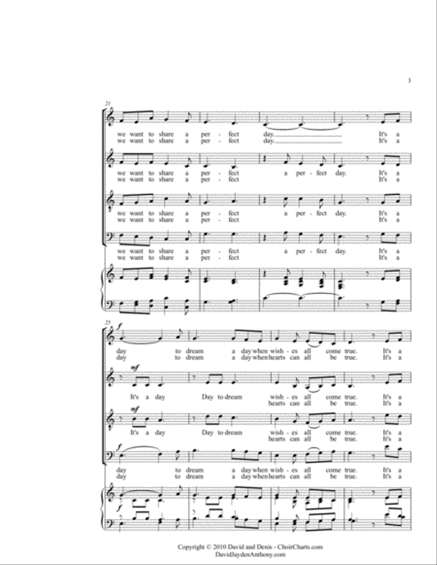 A Christmas Carol A Christmas Carol 4-Part scores gallery preview page 3