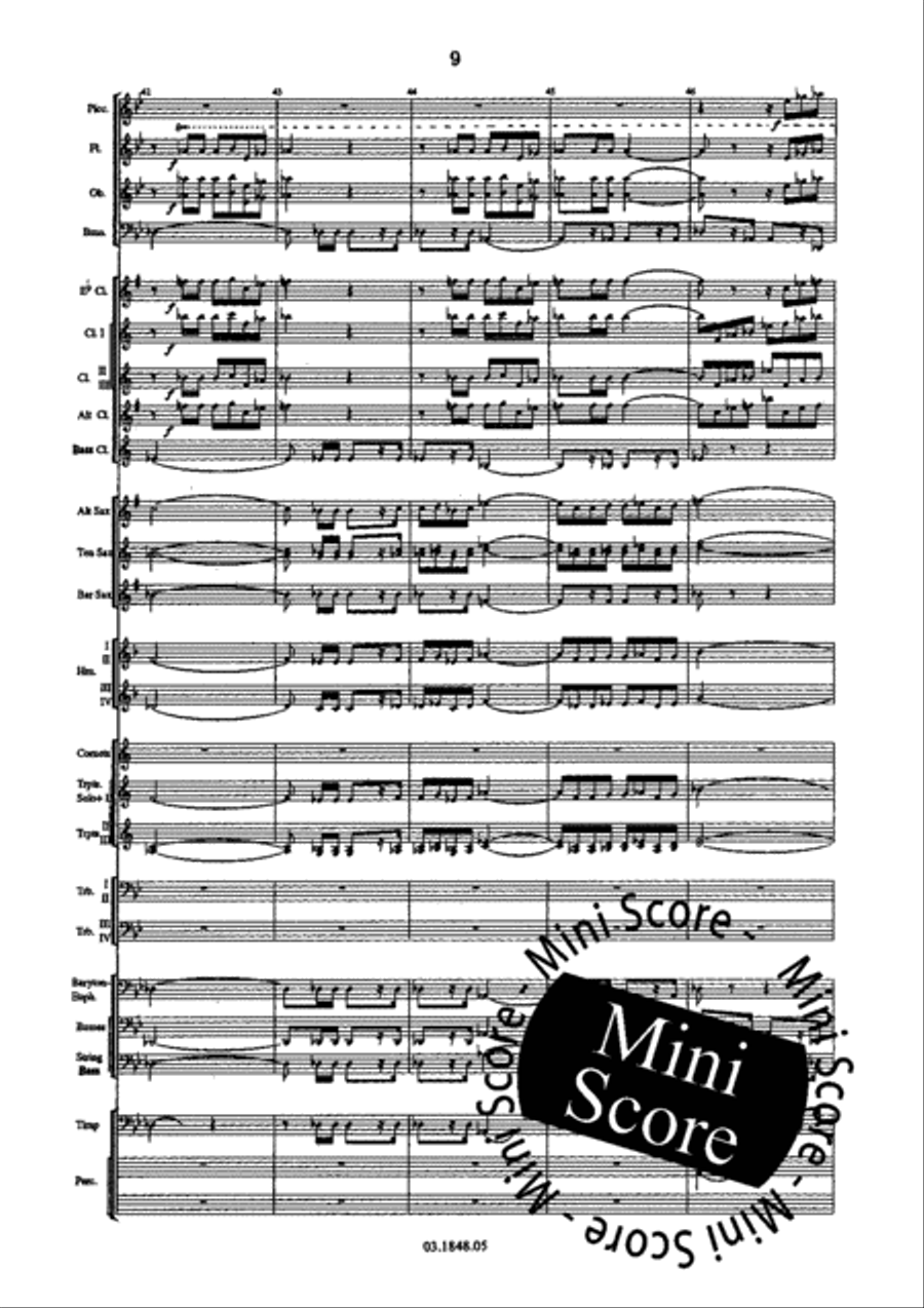 Summa Cum Laude Concert Band scores gallery preview page 15