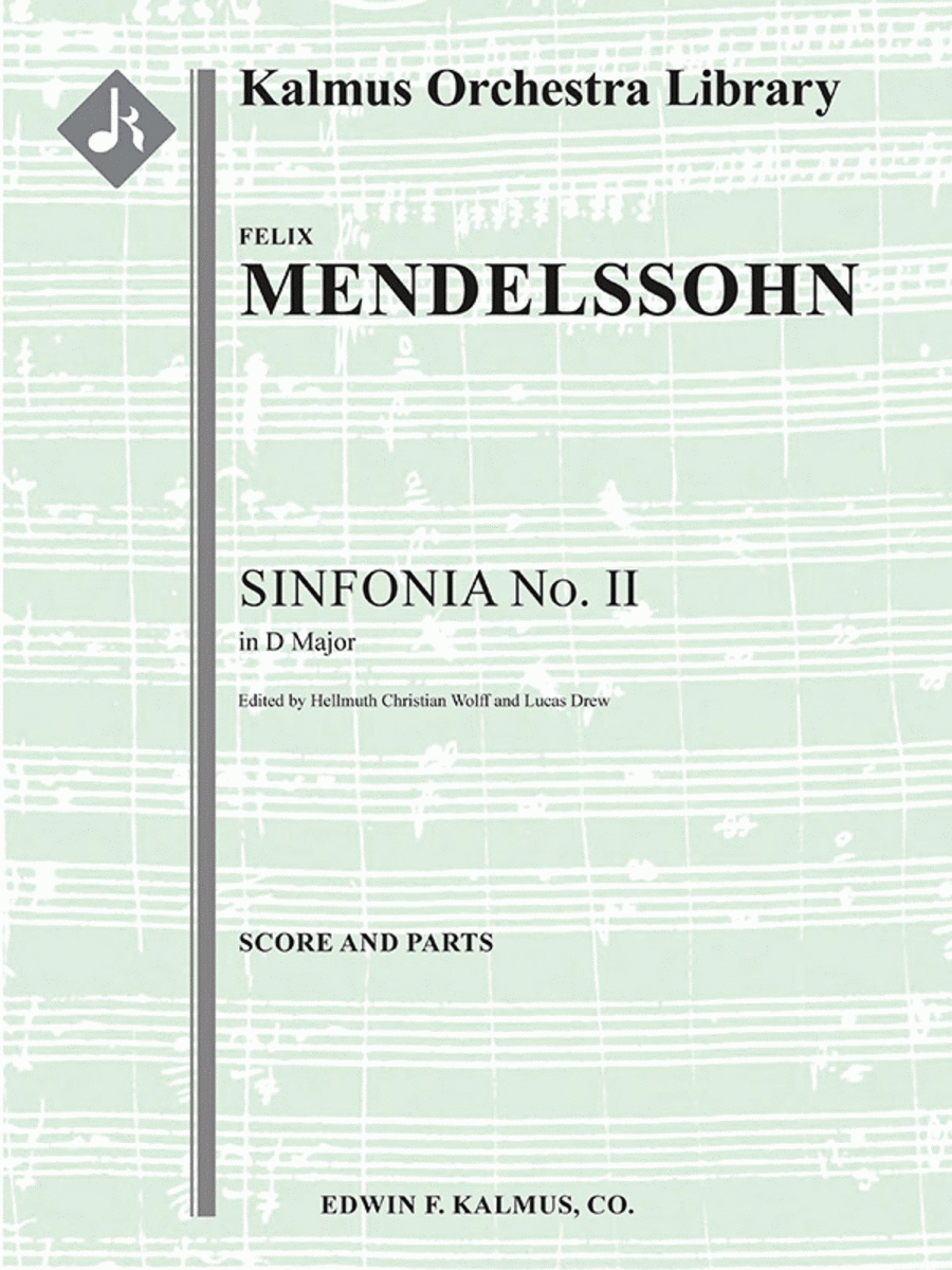 Sinfonia No. 2: String Symphony in D String Orchestra scores gallery preview page 1