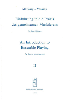 An Introduction To Ensemble Playing For Brass Instruments