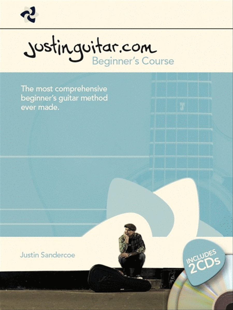 Justinguitar.com Beginner's Course (Spiral Bound) Easy Guitar scores gallery preview page 1