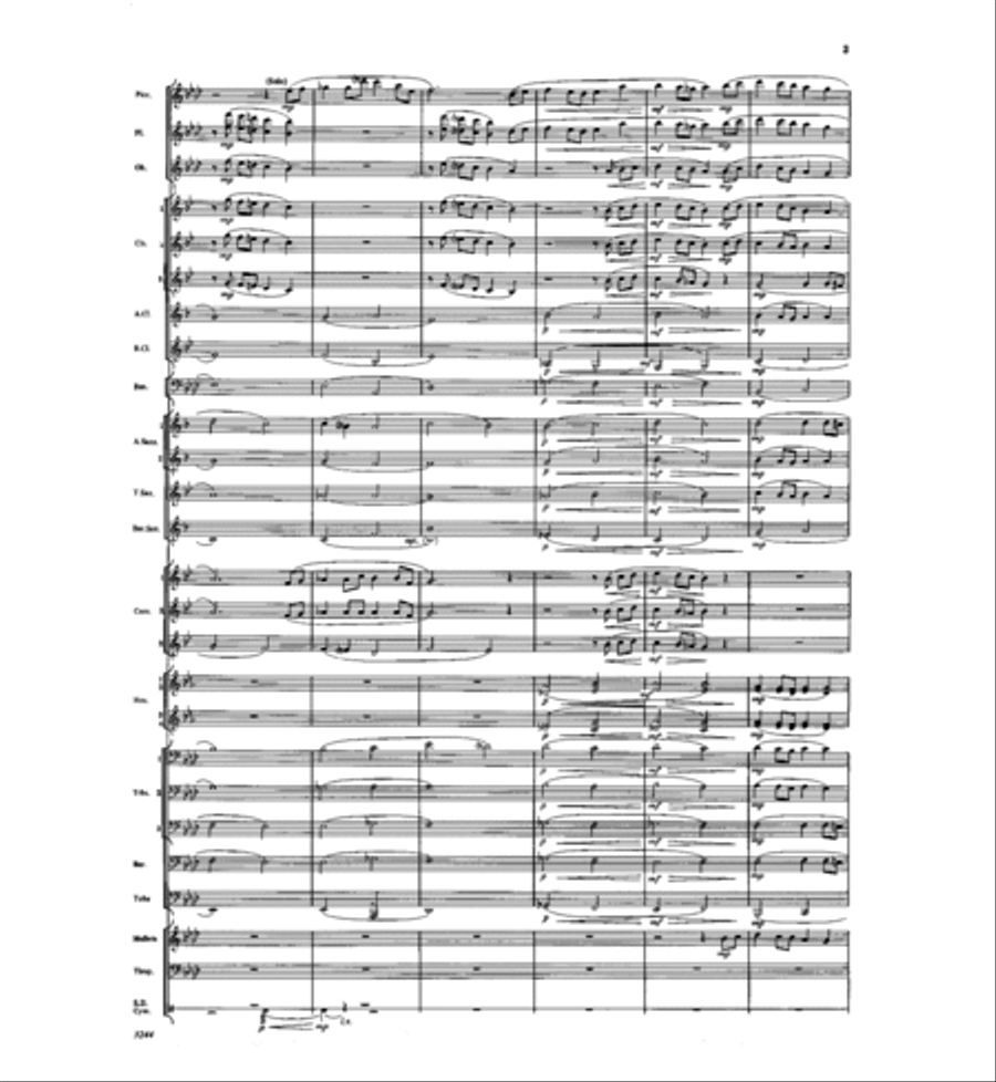 Reflections Concert Band scores gallery preview page 4