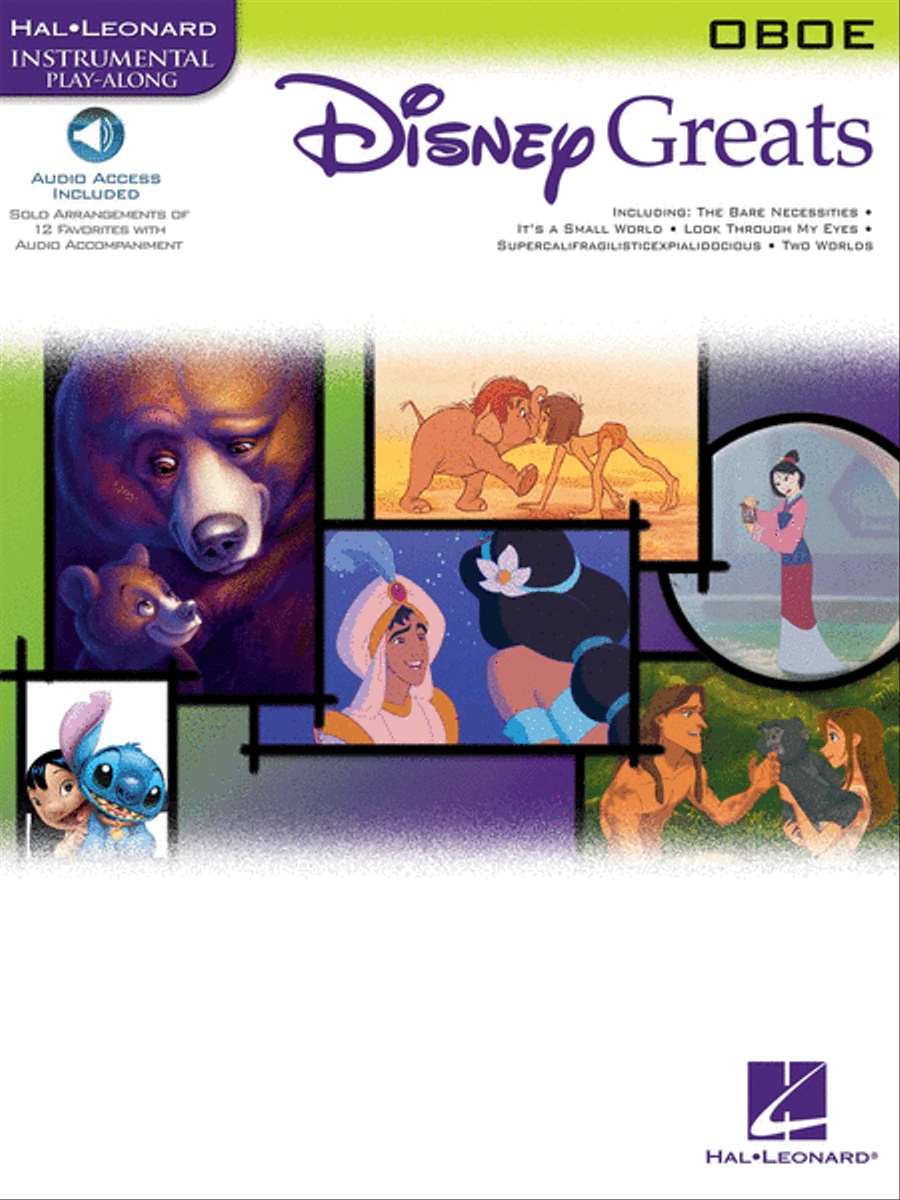 Disney Greats Oboe Solo scores gallery preview page 1
