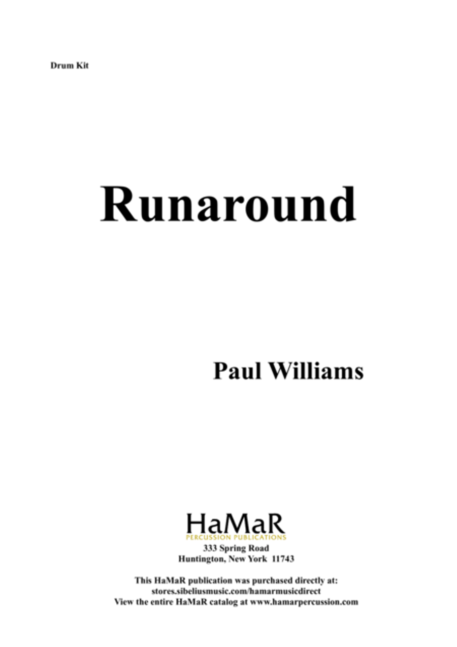 Runaround Runaround Drum Set scores gallery preview page 1