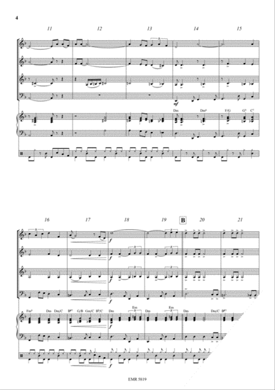 Summertime Summertime Concert Band scores gallery preview page 4