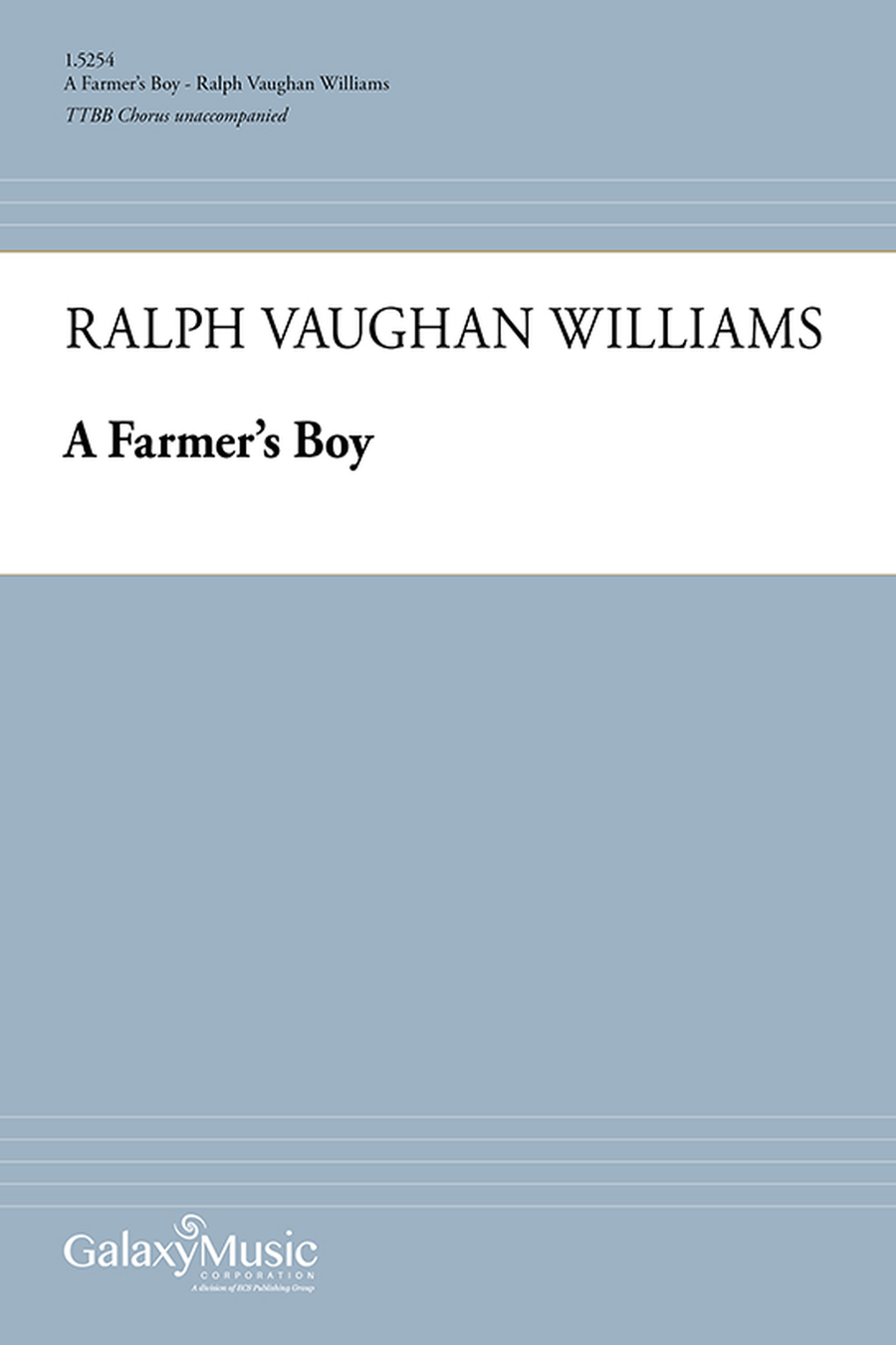 A Farmer’s Boy A Farmer’s Boy TTBB scores gallery preview page 1