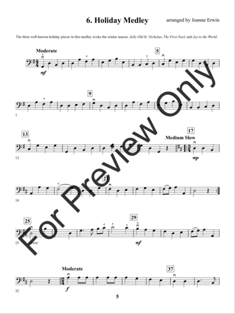 String Premiere - Bass String Orchestra scores gallery preview page 11