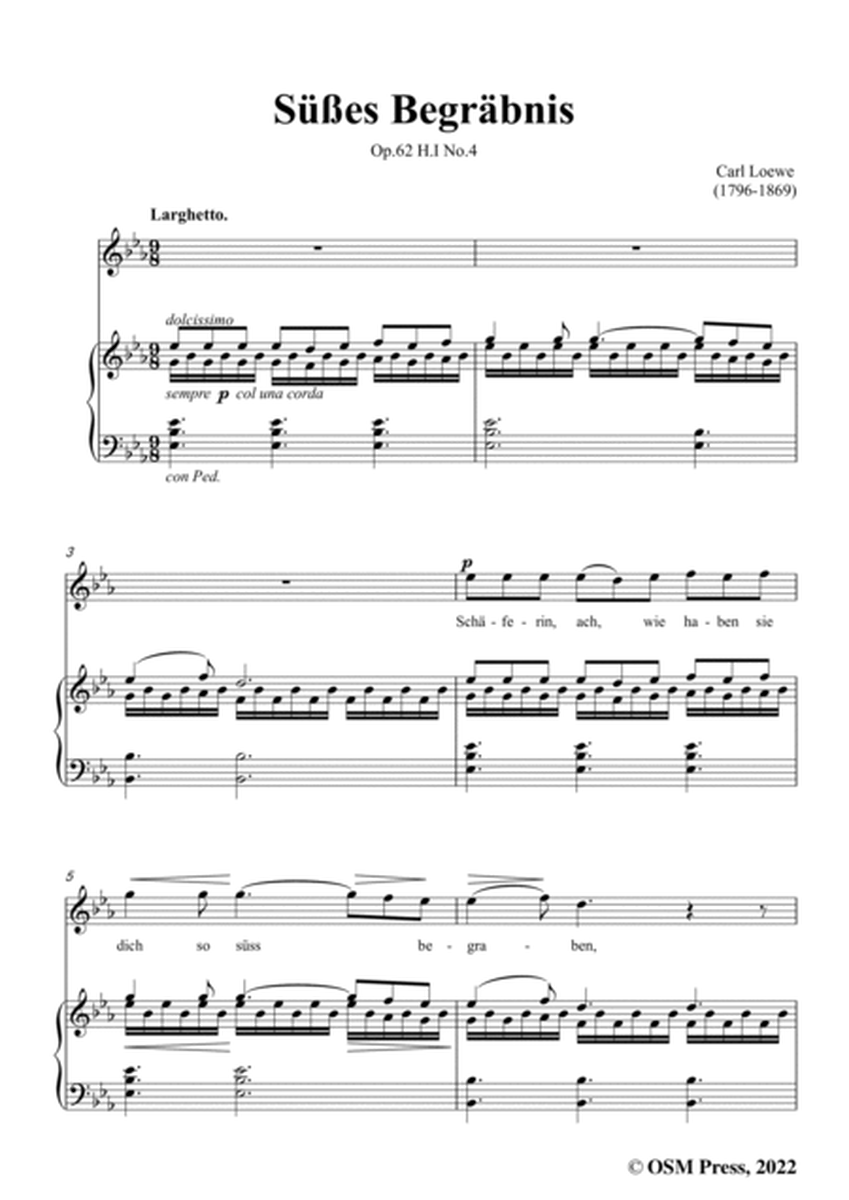 Loewe-Süßes Begräbnis,in E flat Major,Op.62 H.I No.4