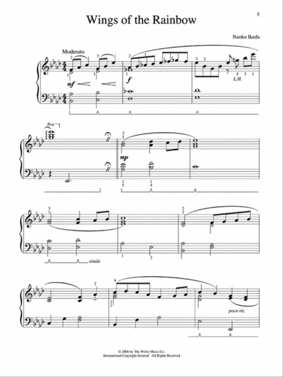 Soaring on Air Soaring on Air Piano scores gallery preview page 4