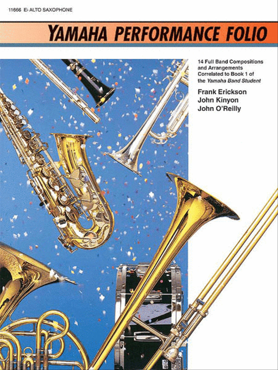 Yamaha Performance Folio Concert Band Methods scores gallery preview page 1