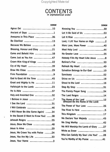More Songs for Praise & Worship - Singalong Book (Piano/Guitar/Vocal)