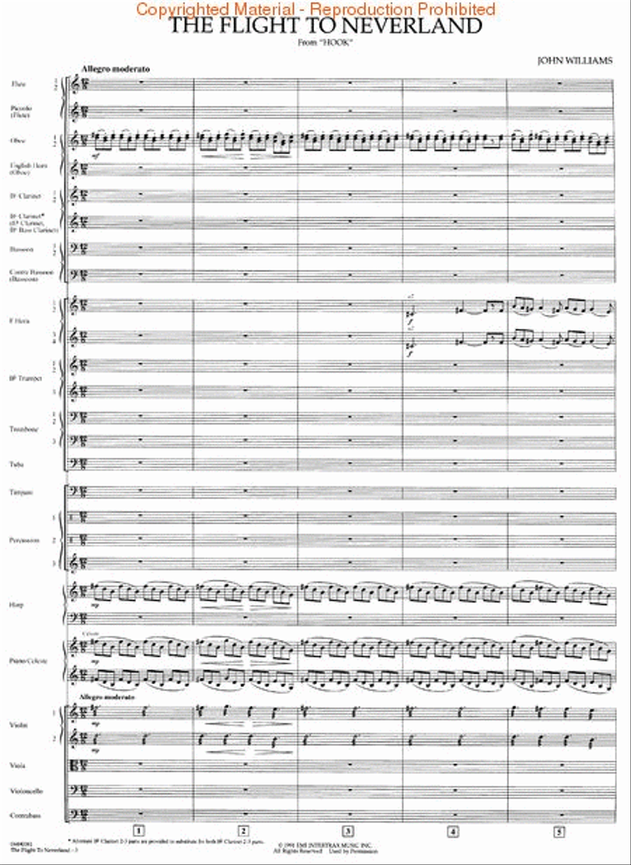 Hook film score deals