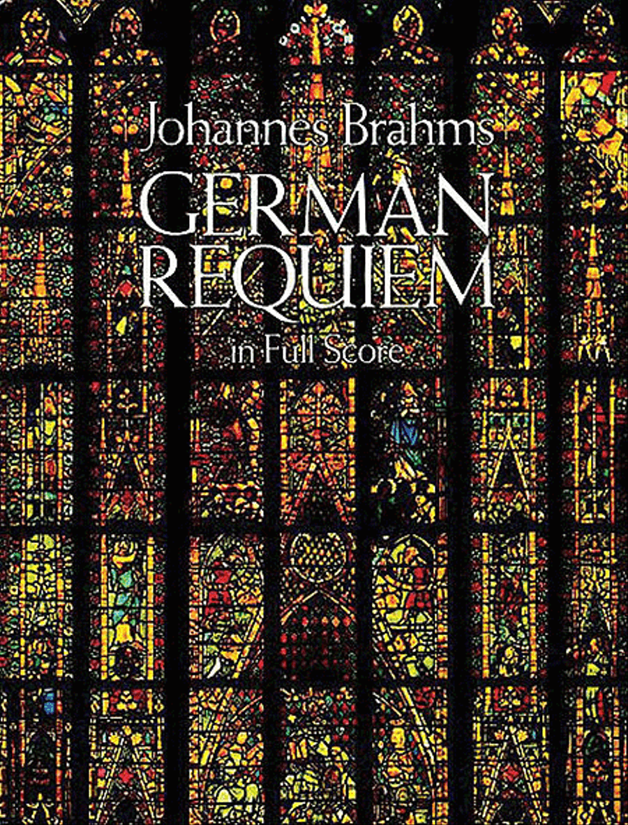 German Requiem in Full Score Choir scores gallery preview page 1