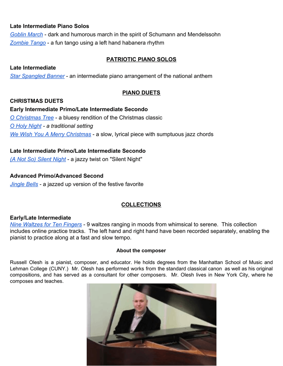 Enchante Piano Solo scores gallery preview page 3