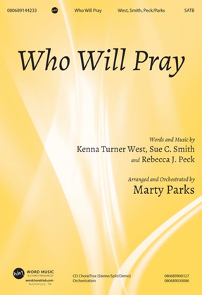 Book cover for Who Will Pray - Anthem