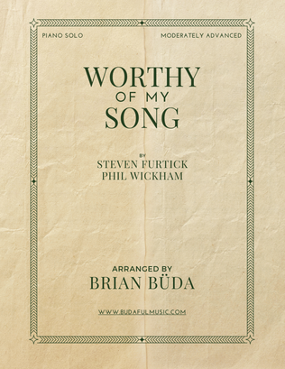 Book cover for Worthy Of My Song
