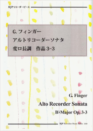 Sonata B-flat Major, Op. 3-3