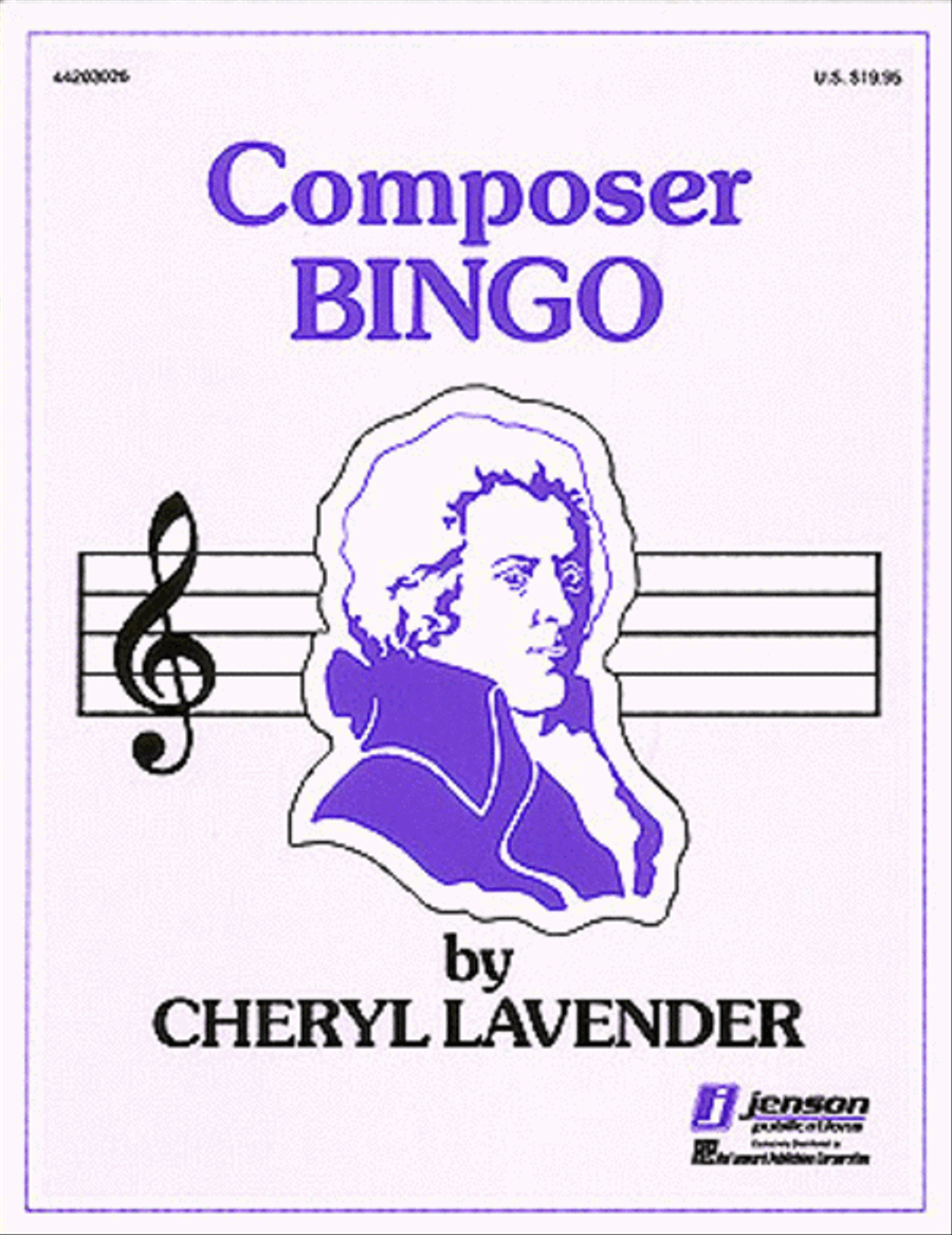 Composer Bingo Choir scores gallery preview page 1