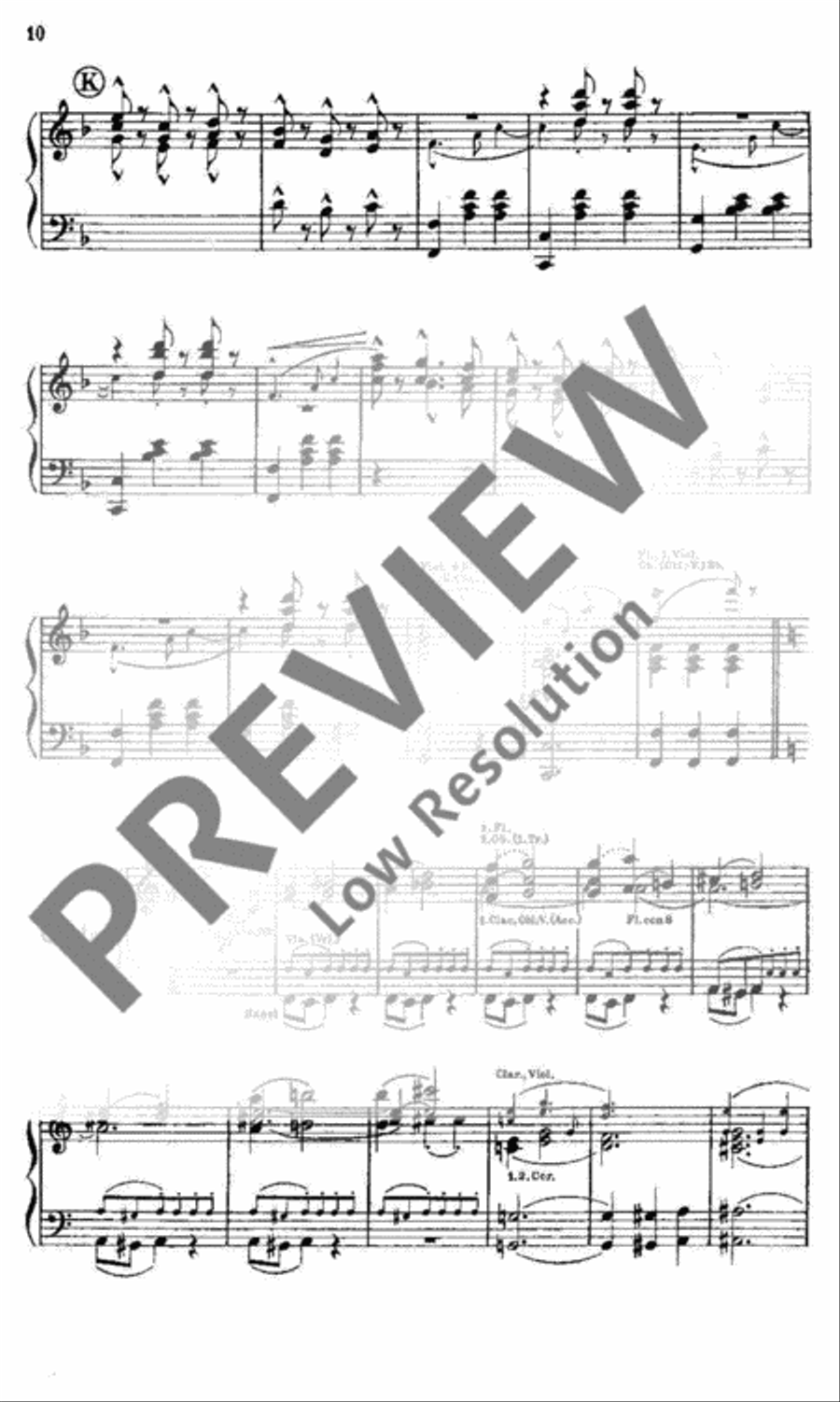 Emperor Waltz Orchestra scores gallery preview page 11