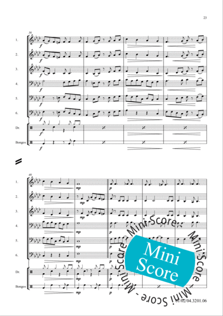 In Good Spirit In Good Spirit Concert Band scores gallery preview page 27