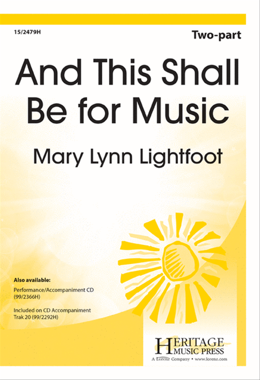 And This Shall Be for Music 2-Part scores gallery preview page 1