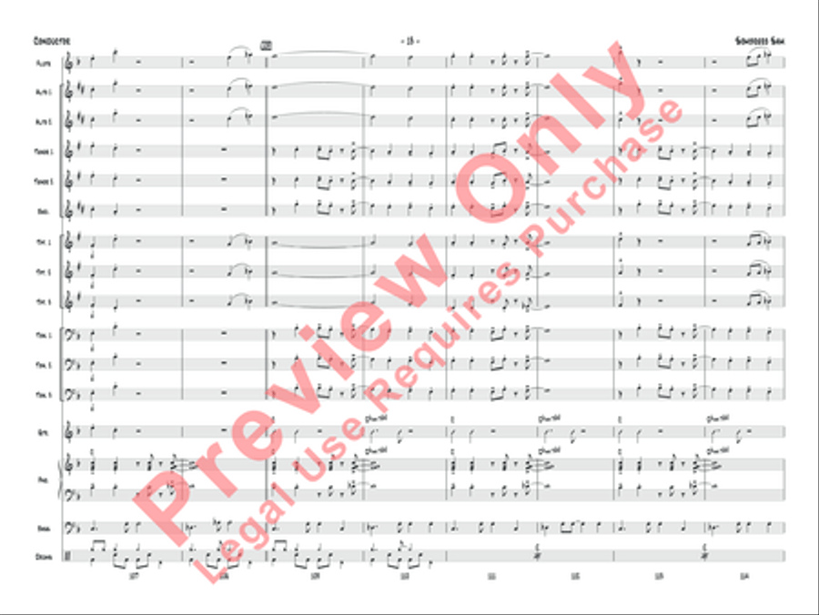 Sombrero Sam 3-Part scores gallery preview page 16