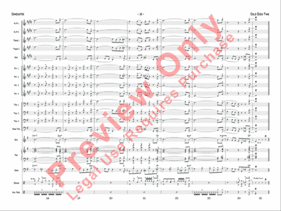 Cold Duck Time Cold Duck Time Jazz Ensemble scores gallery preview page 17