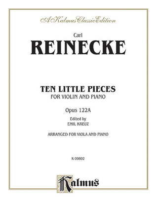 10 Petits Morceaux, Op 122a - Viola/Piano
