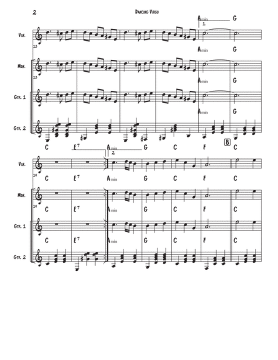 Dancing Virgo (Score)