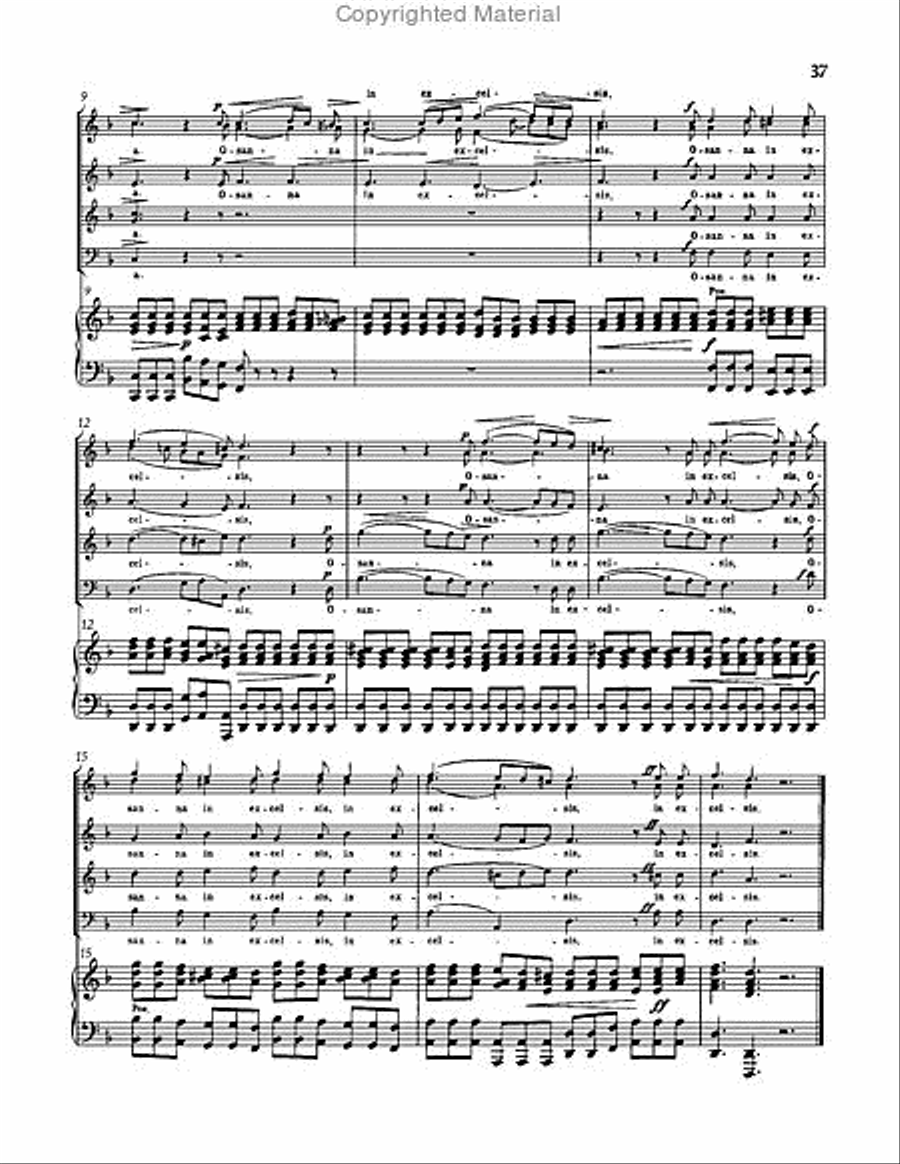 Requiem in D minor, WAB 39 Choir scores gallery preview page 37