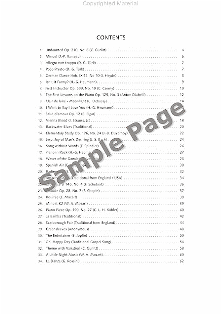The Classical Piano Method – Repertoire Collection 2 Piano Method scores gallery preview page 4