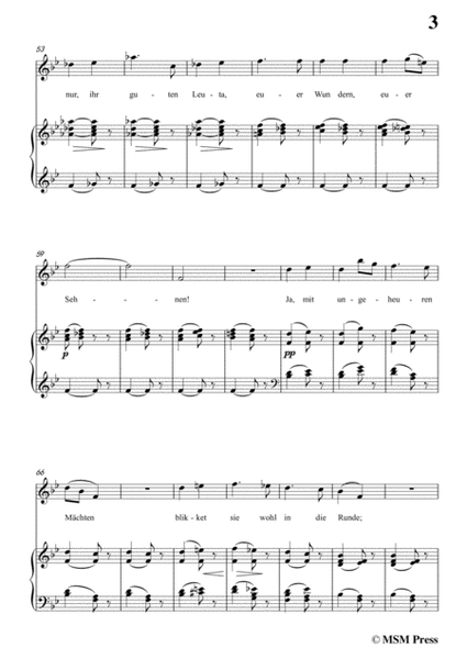 Schubert-Geheimes,Op.14 No.2,in B flat Major,for Voice&Piano image number null
