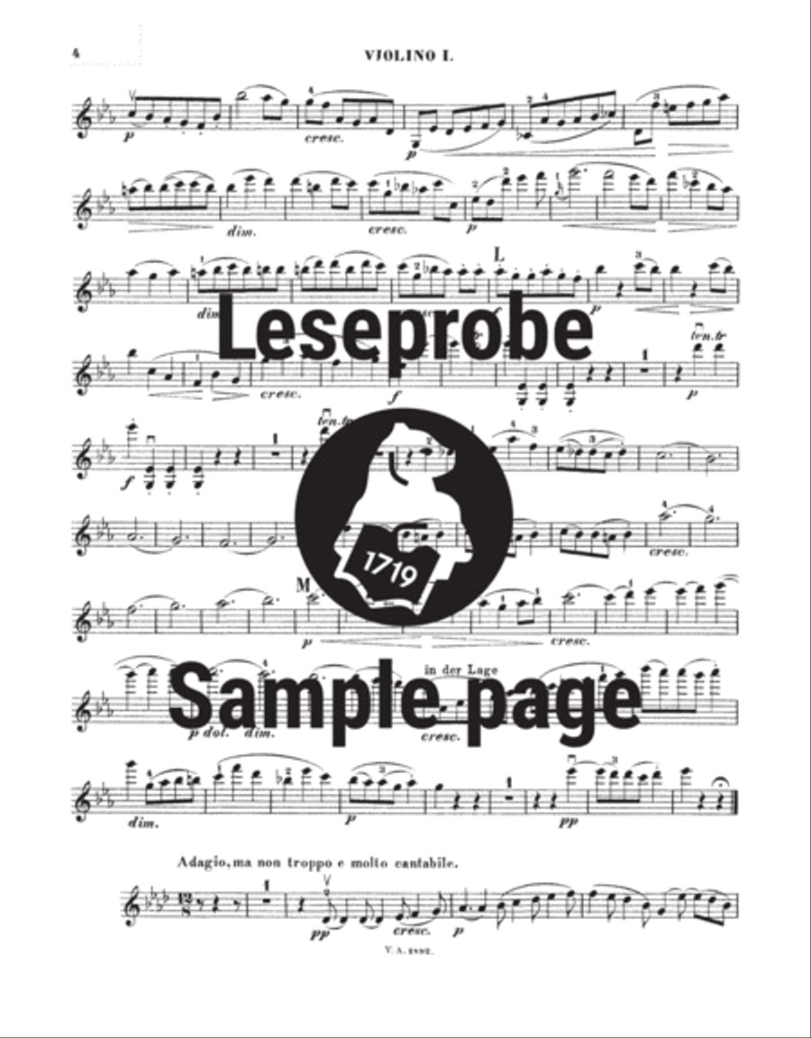 Complete String Quartets – Breitkopf Originals String Quartet scores gallery preview page 4