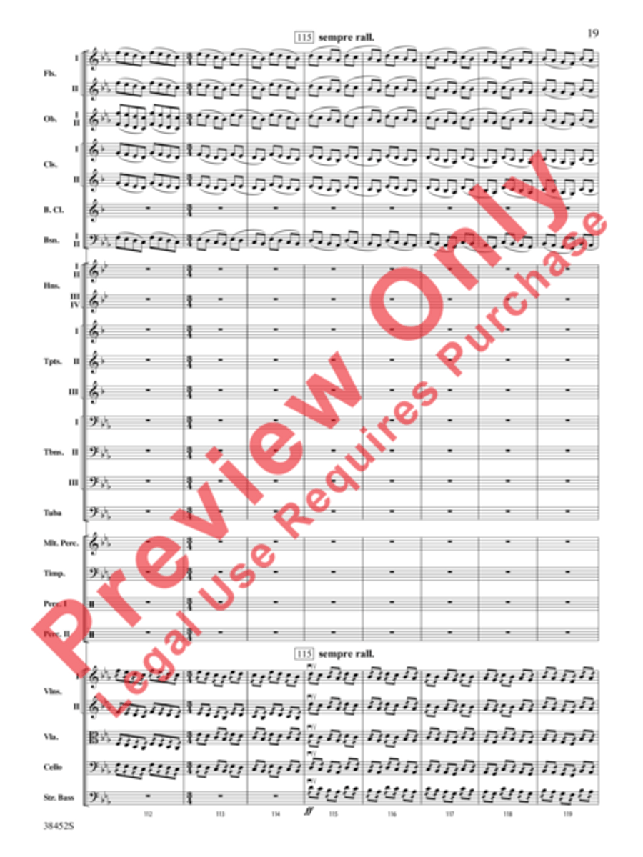 1812 Overture Full Orchestra scores gallery preview page 12