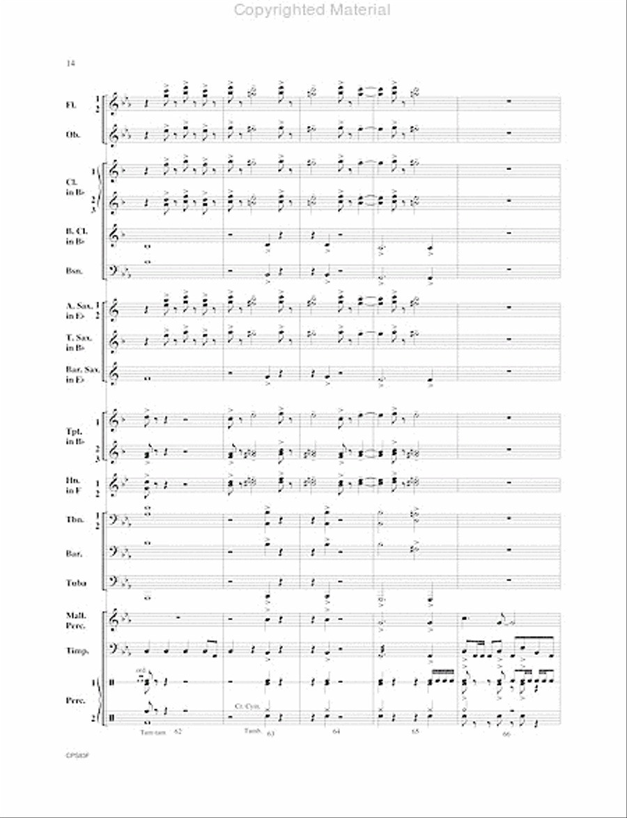 Impact Impact Concert Band scores gallery preview page 15