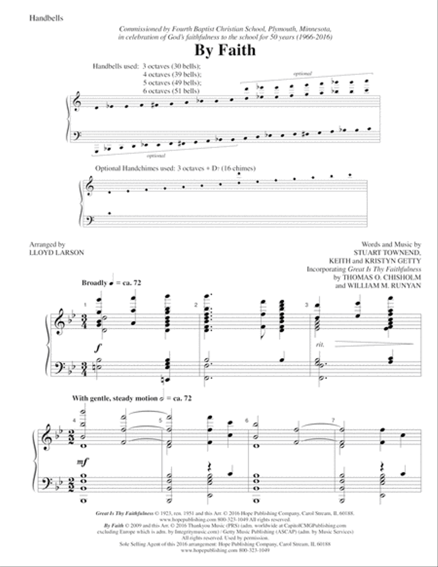 By Faith 5-Octaves scores gallery preview page 3