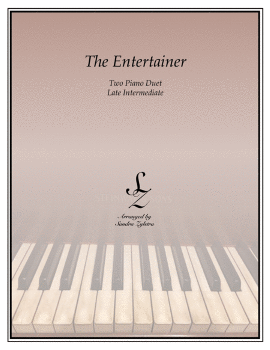The Entertainer (2 piano duet) Piano Method scores gallery preview page 1