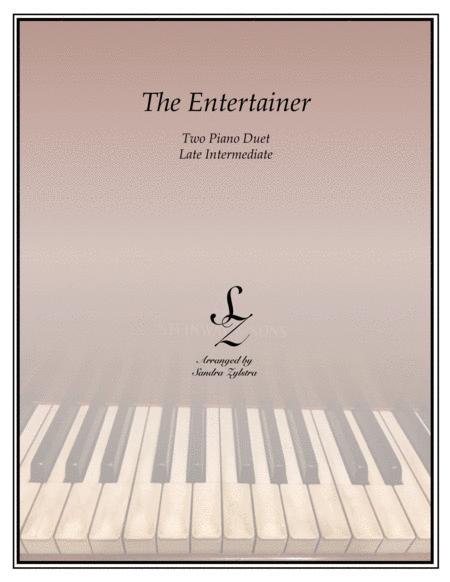 The Entertainer (2 piano duet) image number null