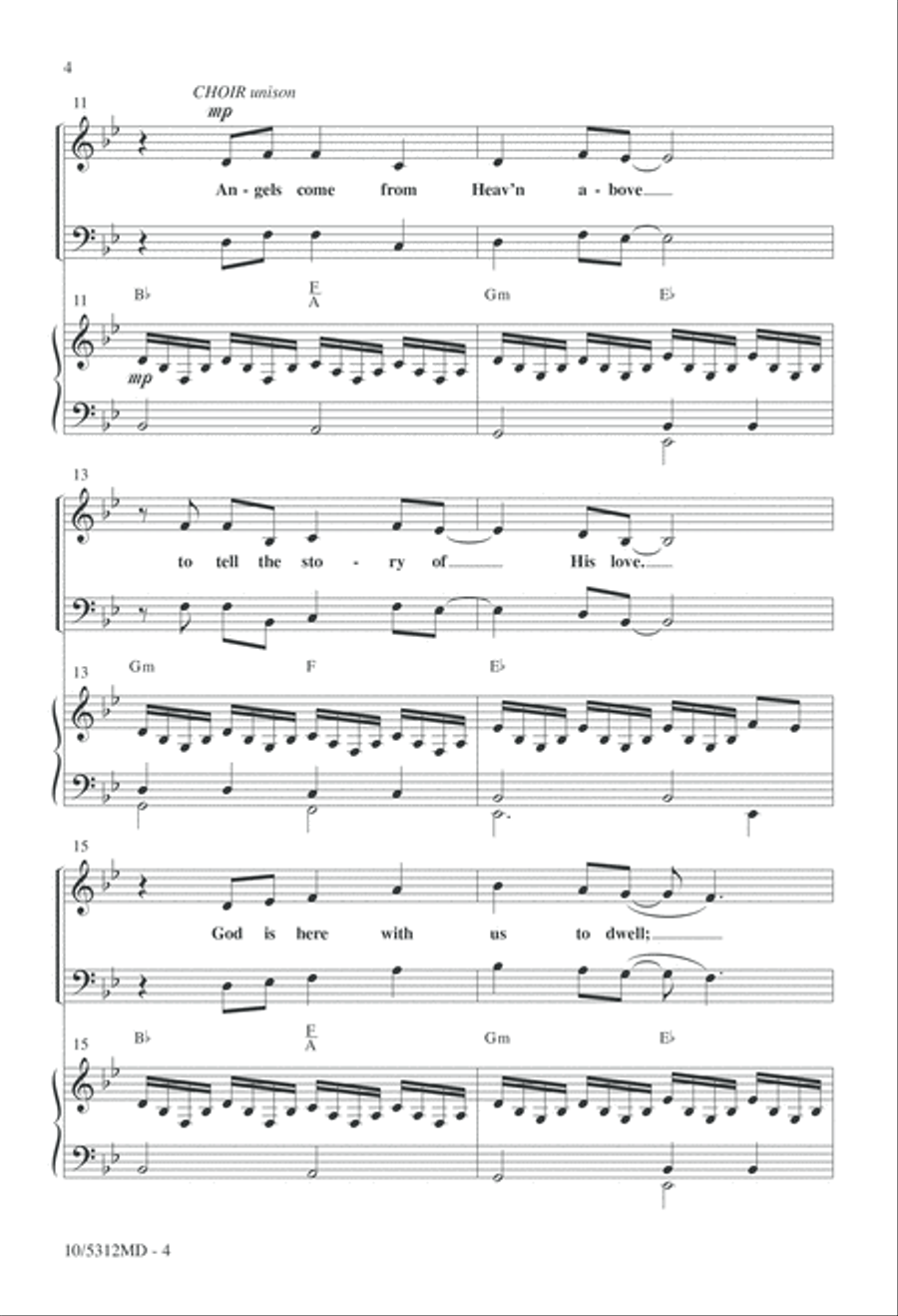 Behold a Savior! Behold a Savior! 4-Part scores gallery preview page 4
