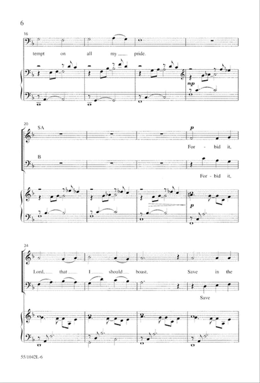 No Greater Love 3-Part scores gallery preview page 8