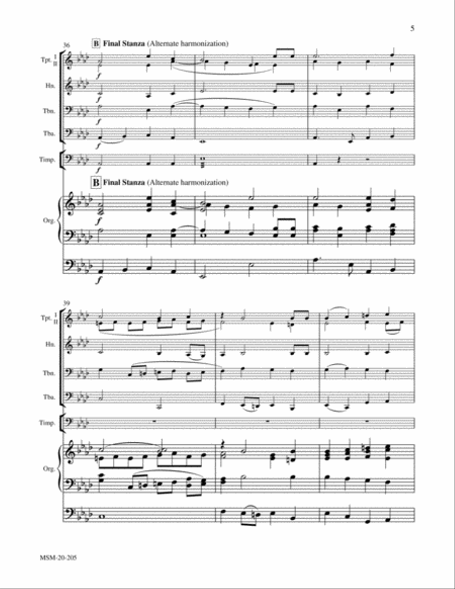 O Come, All Ye Faithful Choir scores gallery preview page 4
