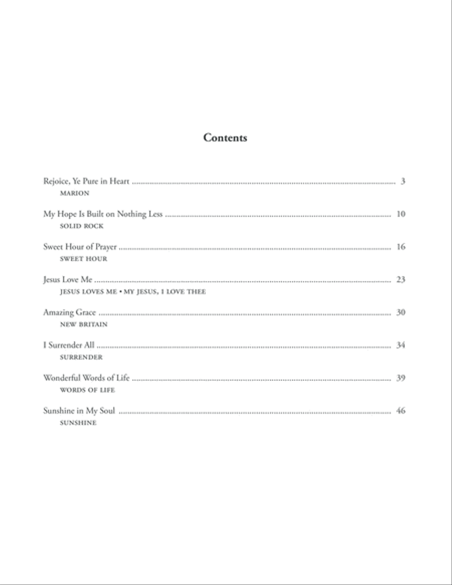 Hymns We Love to Ring 5-Octaves scores gallery preview page 3